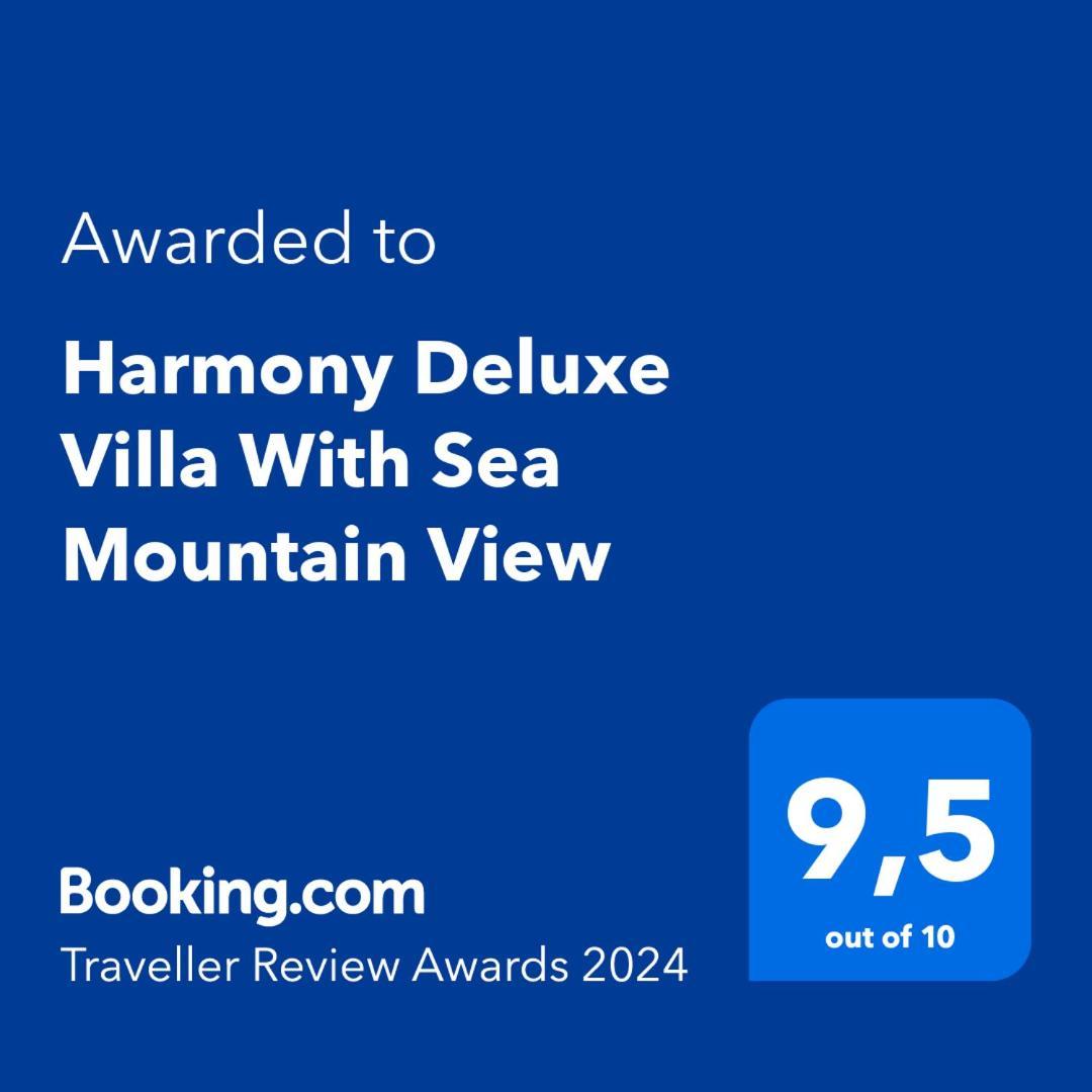 Harmony Deluxe Villa With Sea Mountain View Kambánion Eksteriør billede